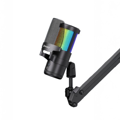 Bal-z Jmary MC-PW13 Ayrılabilen Pop Filtreli Gürültü Önleyici 360° Dönebilen Tak Çalıştır USB Mikrofon