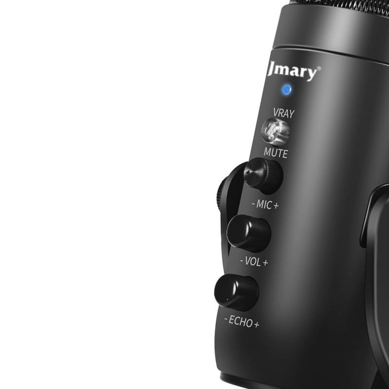 Bal-z Jmary MC-PW8 Gürültü Önleyici Anti-Şok Teknoloji Tak Çalıştır Ekolu Stüdyo Mikrofon