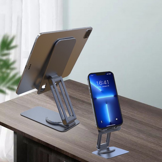 Jmary MK-60 Ayarlanabilir Katlanabilir 360 Derece Dönebilen Telefon ve Tablet Standı Jmary MK-60 Ayarlanabilir Katlanabilir 360 Derece Dönebilen Telefon ve Tablet Standı