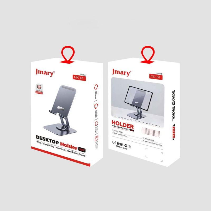 Bal-z Jmary MK-61 Ayarlanabilir Katlanabilir 360 Derece Dönebilen Telefon ve Tablet Standı