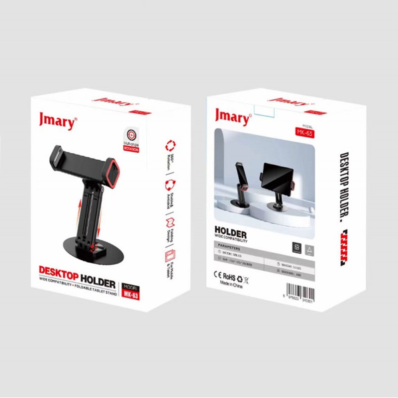 Bal-z Jmary MK-63 Ayarlanabilir Katlanabilir 360 Derece Dönebilen Telefon ve Tablet Standı