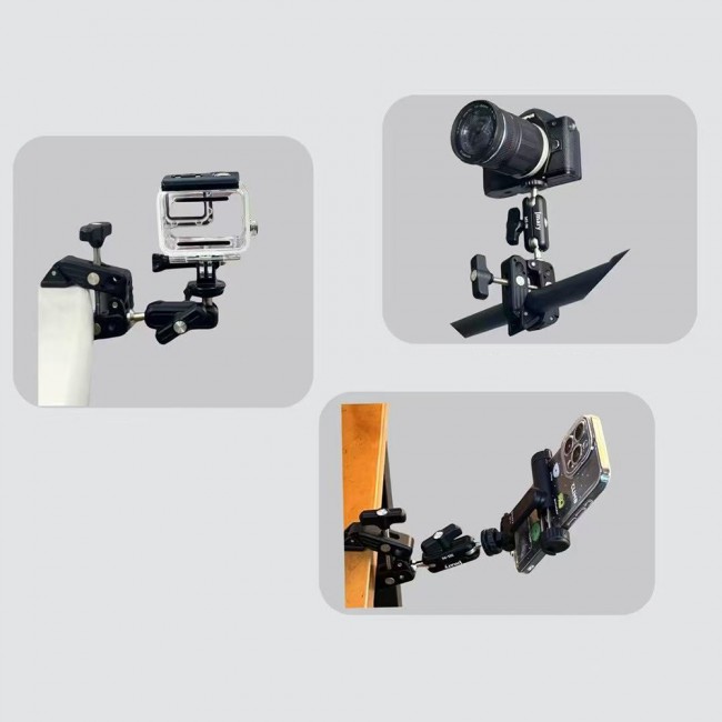 Jmary MS-90 Telefon & Fotoğraf & Aksiyon Kamerası Sabitleme Aparatı Jmary MS-90 Telefon & Fotoğraf & Aksiyon Kamerası Sabitleme Aparatı