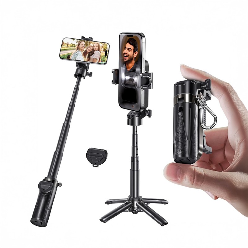 Bal-z Jmary MT-18 360 Derece Dönebilen Kumandalı Selfie Çubuğu ve Tripod