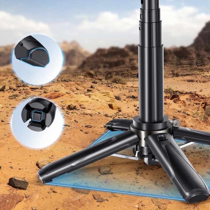 Bal-z Jmary MT-18 360 Derece Dönebilen Kumandalı Selfie Çubuğu ve Tripod