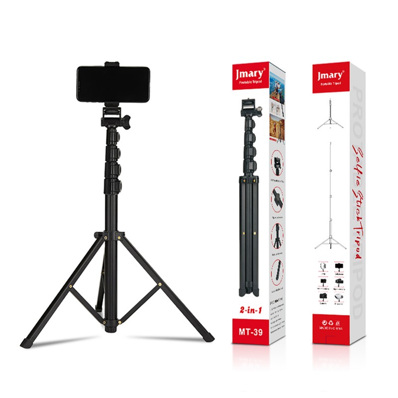 Bal-z Jmary MT-39 5 Kademeli 153cm Fonksiyonel 2 in 1 Monopod 360 Derece Dönebilen Başlıklı Tripod