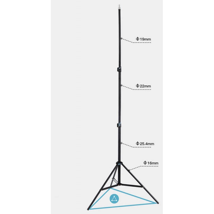 Jmary MT-75 Tripod 3 Kademeli Yükseklik Ayarlı Katlanabilir Kompakt Tasarım 210 cm