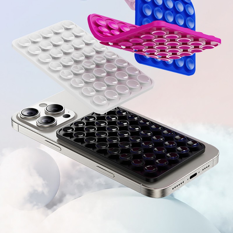 Bal-z Kare Öpücüklü 01 Silikon Telefon Tutucu