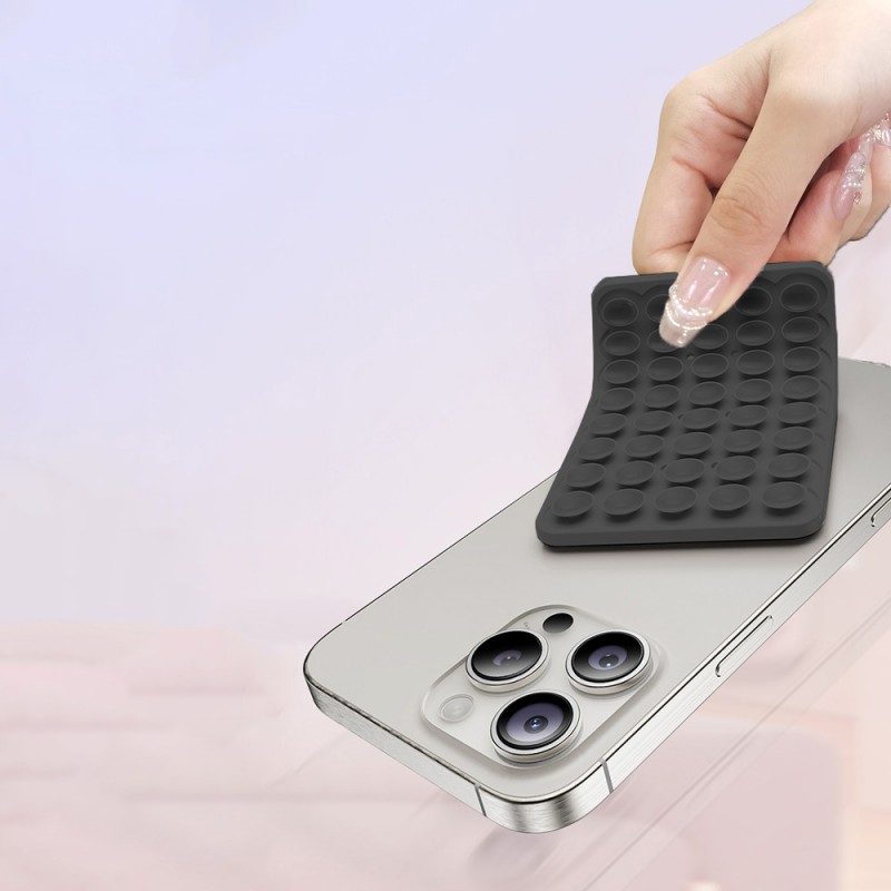 Bal-z Kare Öpücüklü 01 Silikon Telefon Tutucu