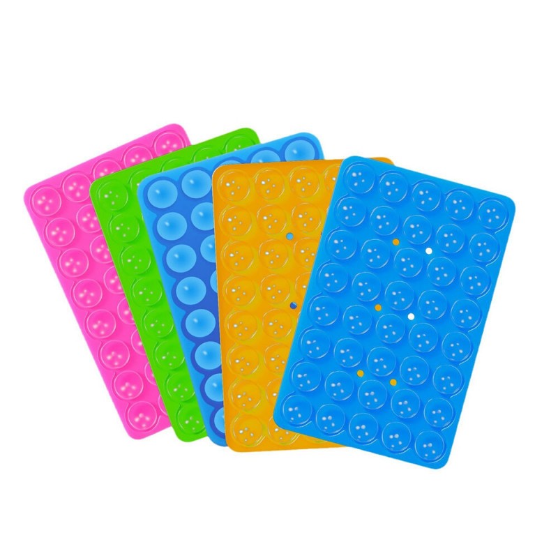 Bal-z Kare Öpücüklü 02 Fosforlu Silikon Telefon Tutucu