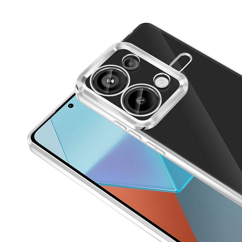 Bal-z Xiaomi Redmi Note 13 Pro 4G Kılıf Kamera Korumalı Logo Gösteren  Omega Kapak