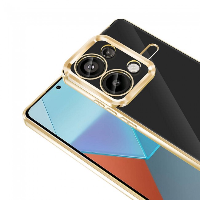 Xiaomi Redmi Note 13 Pro 4G Kılıf Kamera Korumalı Logo Gösteren Zore Omega Kapak Xiaomi Redmi Note 13 Pro 4G Kılıf Kamera Korumalı Logo Gösteren Zore Omega Kapak
