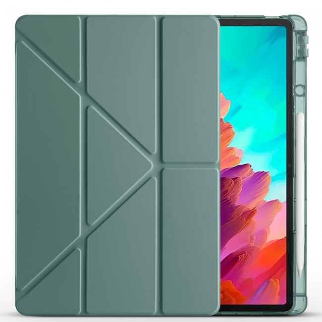 Lenovo Idea Tab Pro 12.7 TB-373FU Kılıf Zore Tri Folding Kalem Bölmeli Standlı Kılıf Lenovo Idea Tab Pro 12.7 TB-373FU Kılıf Zore Tri Folding Kalem Bölmeli Standlı Kılıf