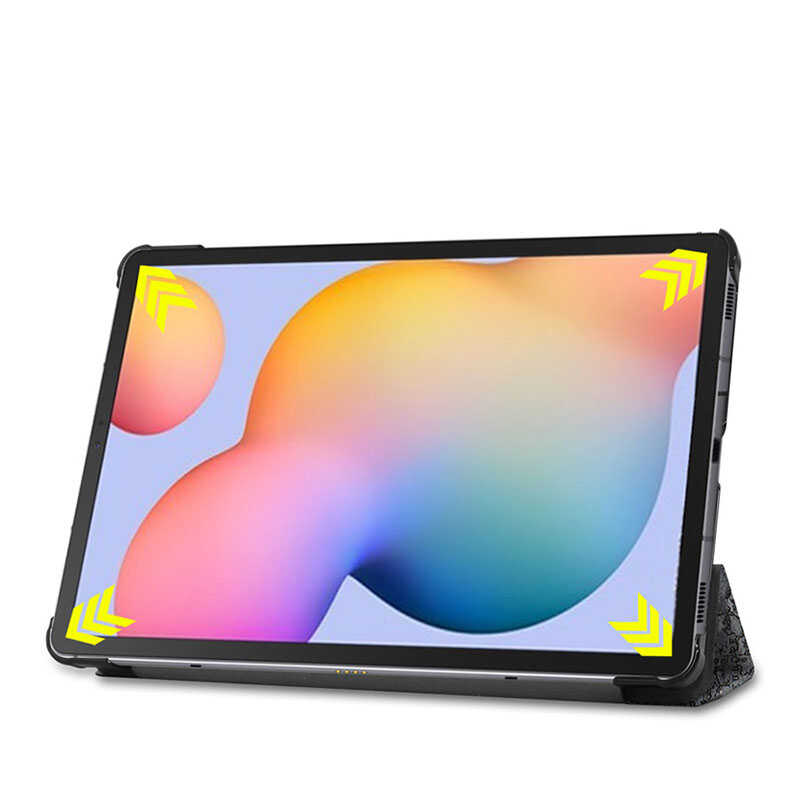 Bal-z Lenovo Tab M10 Plus TB-125F - TB-128F 3. Jenerasyon  Smart Cover Standlı 1-1 Kılıf