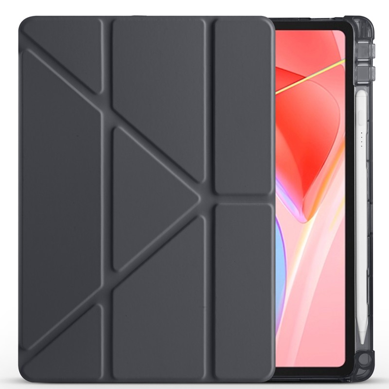 Bal-z Lenovo Tab TB-311FU Kılıf  Tri Folding Kalem Bölmeli Standlı Kılıf