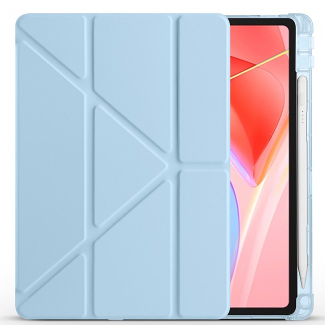 Lenovo Tab TB-311FU Kılıf Zore Tri Folding Kalem Bölmeli Standlı Kılıf Lenovo Tab TB-311FU Kılıf Zore Tri Folding Kalem Bölmeli Standlı Kılıf