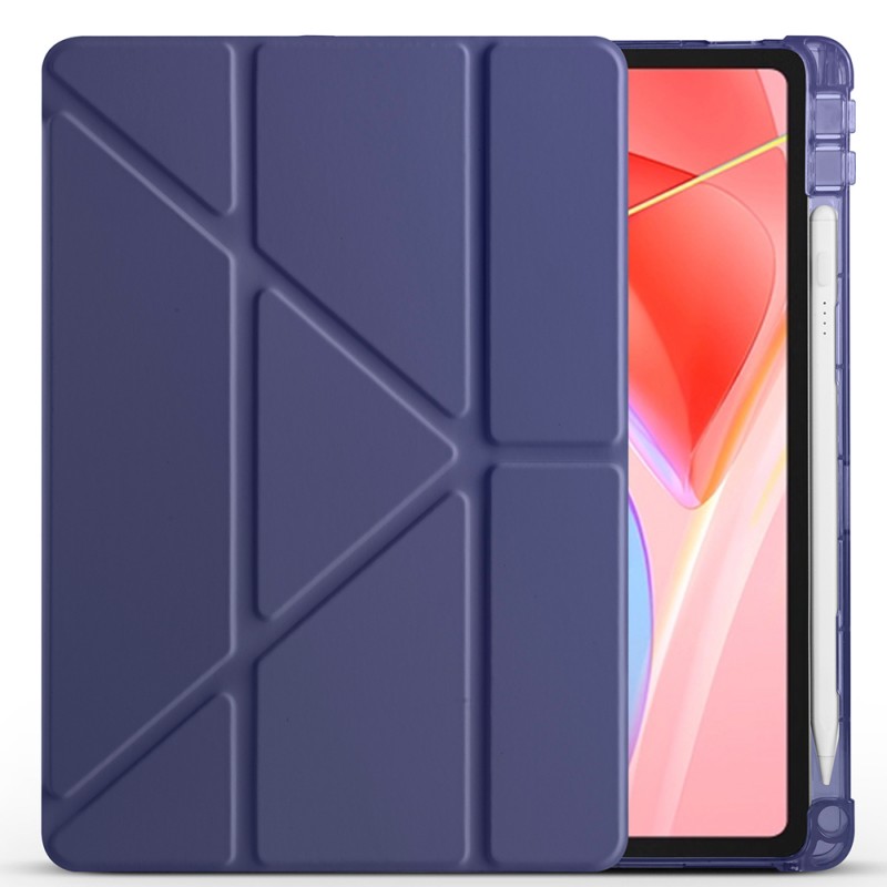 Bal-z Lenovo Tab TB-311FU Kılıf  Tri Folding Kalem Bölmeli Standlı Kılıf