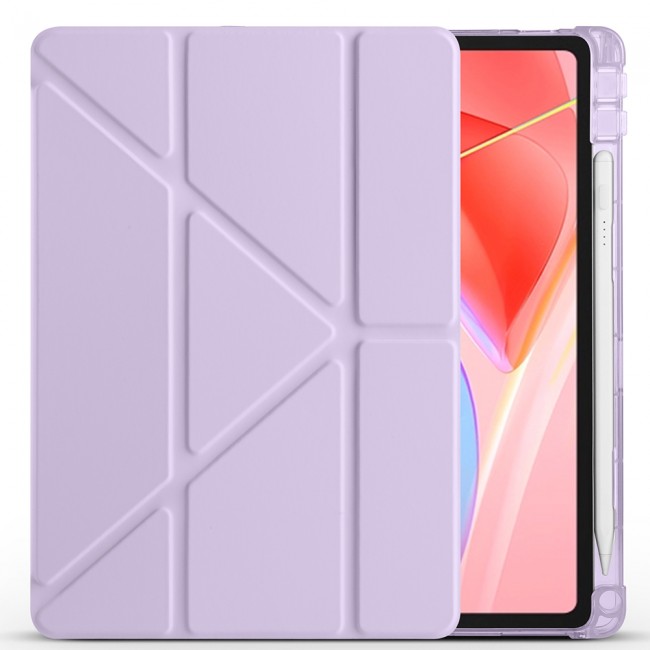 Lenovo Tab TB-311FU Kılıf Zore Tri Folding Kalem Bölmeli Standlı Kılıf Lenovo Tab TB-311FU Kılıf Zore Tri Folding Kalem Bölmeli Standlı Kılıf