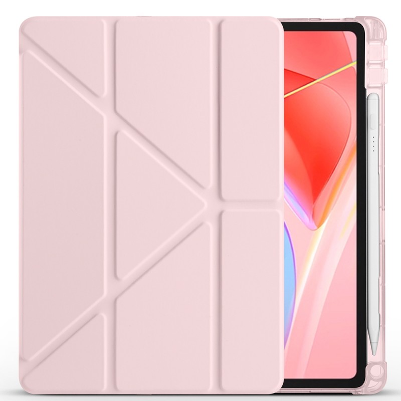 Bal-z Lenovo Tab TB-311FU Kılıf  Tri Folding Kalem Bölmeli Standlı Kılıf