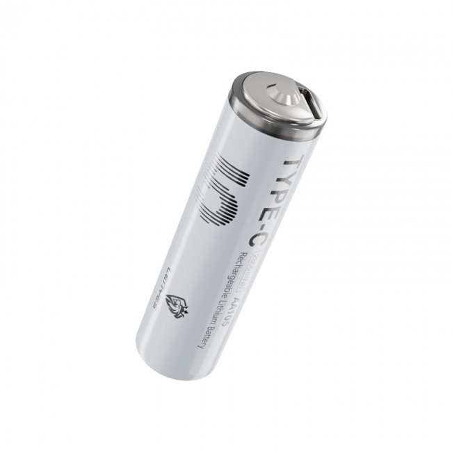 Lenyes AA105 Type-C Şarj Portlu Şarj Edilebilir AA Lityum-ion Pil 2800mWh 1.5V 2 Adet Lenyes AA105 Type-C Şarj Portlu Şarj Edilebilir AA Lityum-ion Pil 2800mWh 1.5V 2 Adet