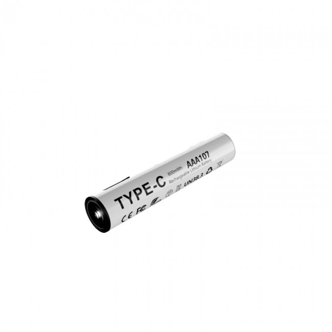 Lenyes AAA107 Type-C Şarj Portlu Şarj Edilebilir AAA Lityum-ion Pil 600mWh 1.5V 2 Adet Lenyes AAA107 Type-C Şarj Portlu Şarj Edilebilir AAA Lityum-ion Pil 600mWh 1.5V 2 Adet