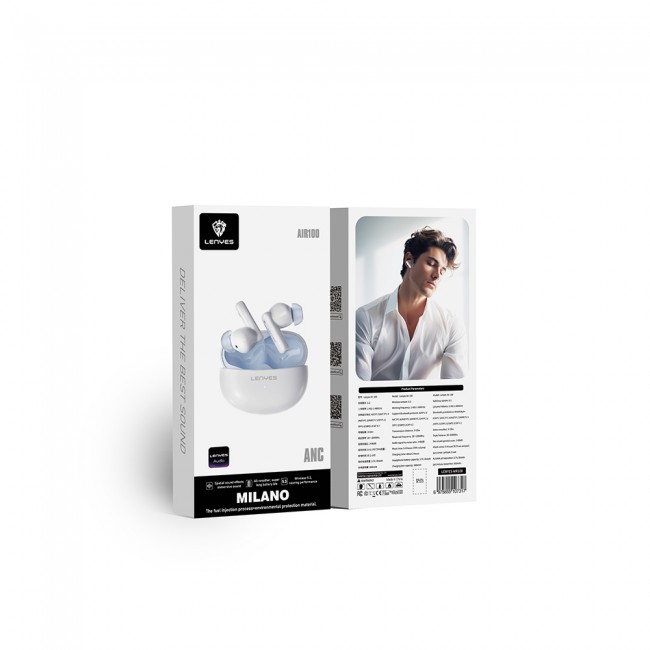 Lenyes Air 100 ANC Özellikli ENC Teknolojili Kulak İçi Bluetooth v5.3 Kulaklık Lenyes Air 100 ANC Özellikli ENC Teknolojili Kulak İçi Bluetooth v5.3 Kulaklık