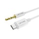 Lenyes AX102 Type-C to 3.5mm AUX Audio Kablo 1M Lenyes AX102 Type-C to 3.5mm AUX Audio Kablo 1M