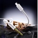 Lenyes AX102 Type-C to 3.5mm AUX Audio Kablo 1M Lenyes AX102 Type-C to 3.5mm AUX Audio Kablo 1M