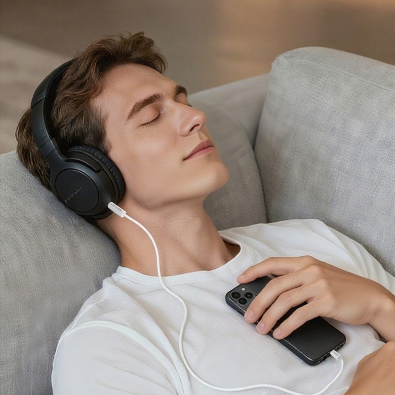 Bal-z Lenyes AX102 Type-C to 3.5mm AUX Audio Kablo 1M