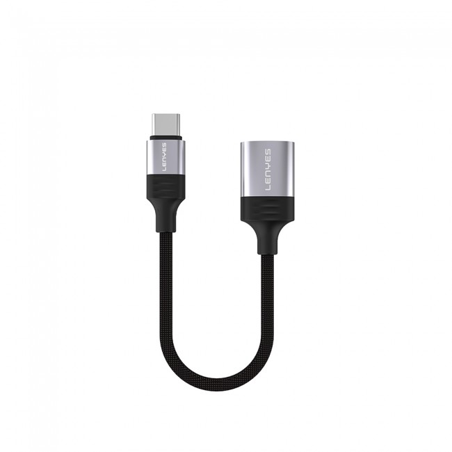 Lenyes AX122 USB to Type-C Dönüştürücü OTG Kablo Lenyes AX122 USB to Type-C Dönüştürücü OTG Kablo