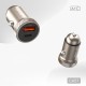 Lenyes CA57 Hızlı Şarj Özellikli Dual Type-C + USB-A Portlu Mini Araç Şarj Aleti 30W Lenyes CA57 Hızlı Şarj Özellikli Dual Type-C + USB-A Portlu Mini Araç Şarj Aleti 30W