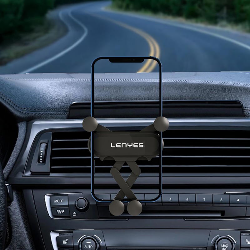 Bal-z Lenyes CR151 360° Dönebilen Havalandırma Tasarım Araç Telefon Tutucu