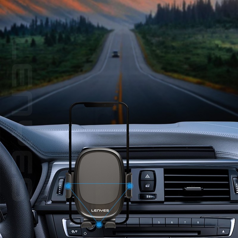 Bal-z Lenyes CR161 360 Dönebilen Havalandırma Tasarım Araç Telefon Tutucu