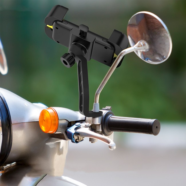 Lenyes CR170 Sarsıntı Önleyici 360 Derece Ayarlanabilir Bisiklet ve Motosiklet Telefon Tutucu Lenyes CR170 Sarsıntı Önleyici 360 Derece Ayarlanabilir Bisiklet ve Motosiklet Telefon Tutucu