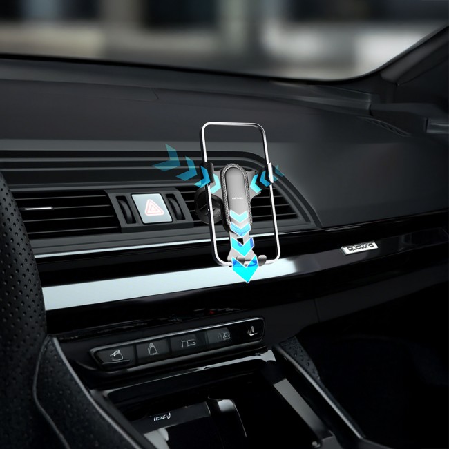 Lenyes CR181 360 Derece Dönebilen Havalandırma Tasarımlı Araç Telefon Tutucu Lenyes CR181 360 Derece Dönebilen Havalandırma Tasarımlı Araç Telefon Tutucu