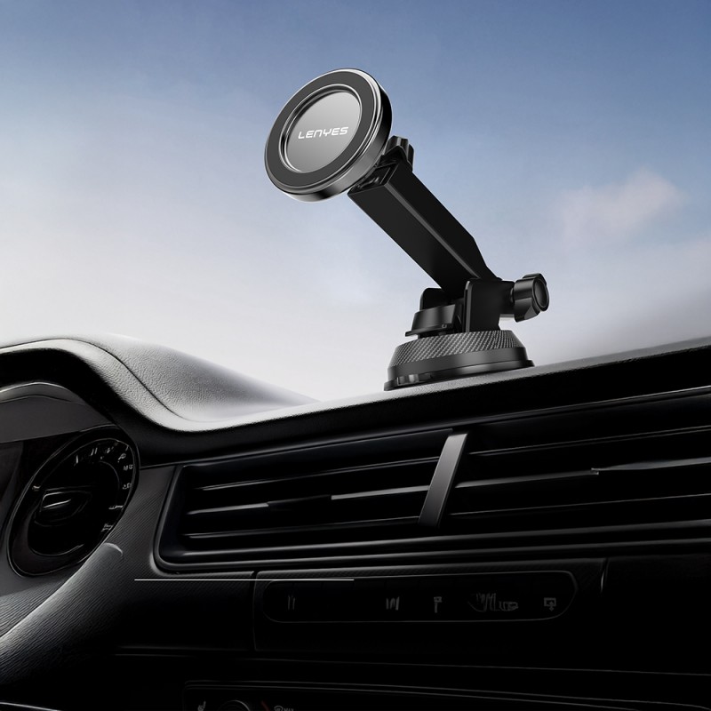 Bal-z Lenyes CR184 360 Derece Dönebilen Teleskopik Vantuzlu Araç Telefon Tutucu