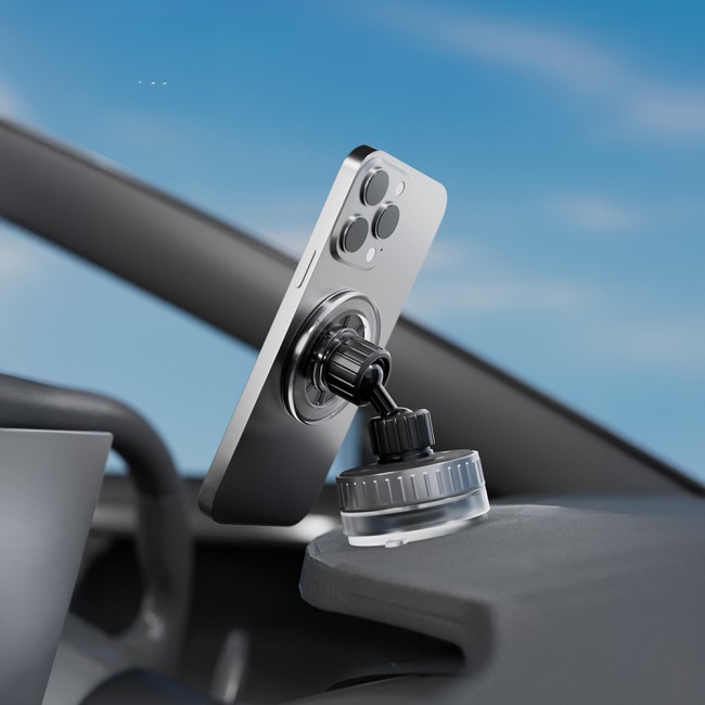 Lenyes CR192 Vakum Özellikli 360 Derece Dönebilen Magnetik Telefon Tutucu Lenyes CR192 Vakum Özellikli 360 Derece Dönebilen Magnetik Telefon Tutucu