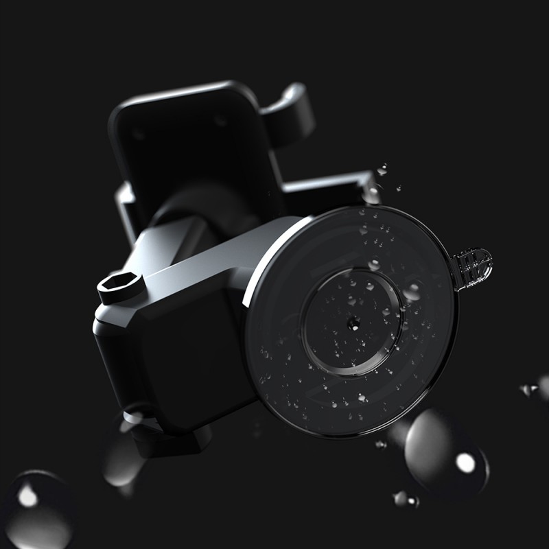 Bal-z Lenyes CR195 Sarsıntı Önleyici 360° Derece Dönebilen Teleskopik Vantuzlu Tasarım Araç Telefon Tutucu