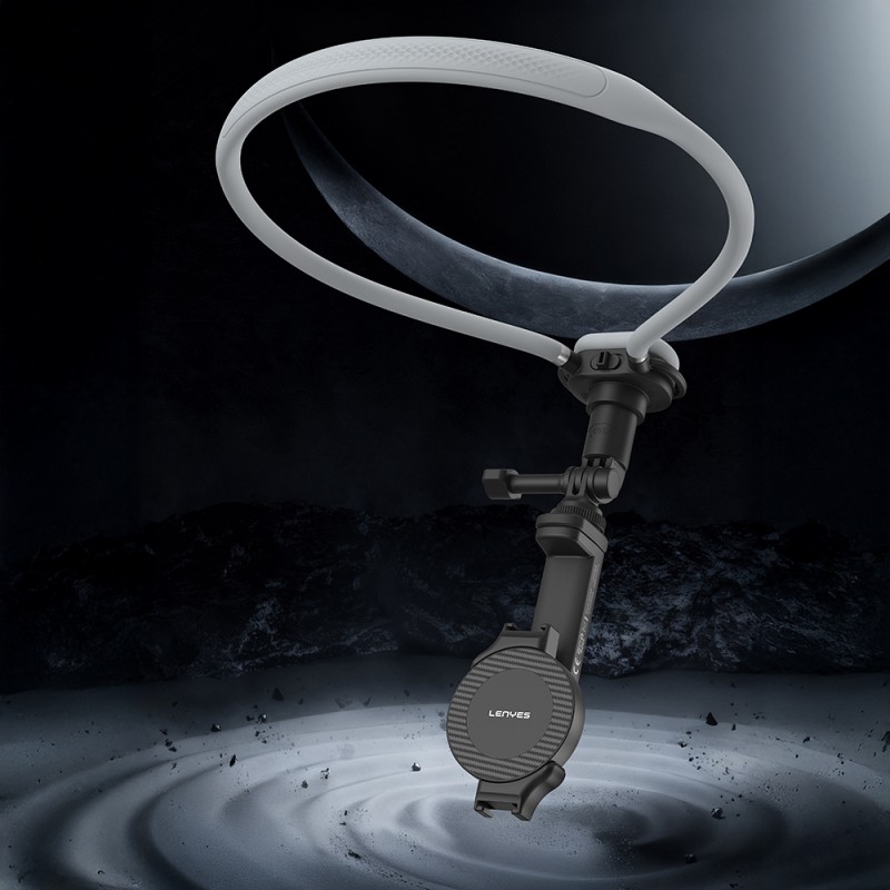 Bal-z Lenyes CR203 2in1 Eller Serbest Magnetik Boyun Askılı Telefon Tutucu