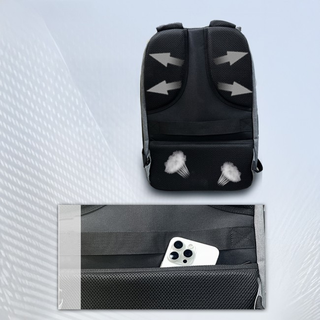 Lenyes LB506 USB Şarj Portlu Su Geçirmez Seyahat Sırt Çantası