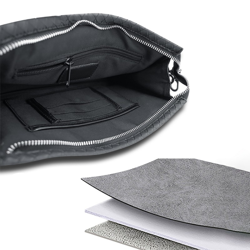 Bal-z Lenyes LB531 Brett Dokuma PU Mat Deri Bilek Tasarımlı Çizilmeye Karşı Dayanıklı Aksesuar Çantası