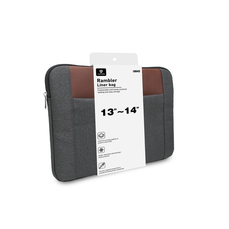 Bal-z Lenyes LB542 Rambler Serisi Su Geçirmez Polyester Kumaş 13-14 inç Laptop Çantası