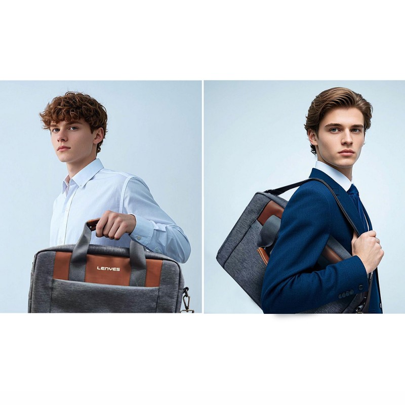 Bal-z Lenyes LB543 Su Geçirmez Polyester Kumaş Çıkarılabilir Omuz Askılı 13-14 inç Laptop Çantası