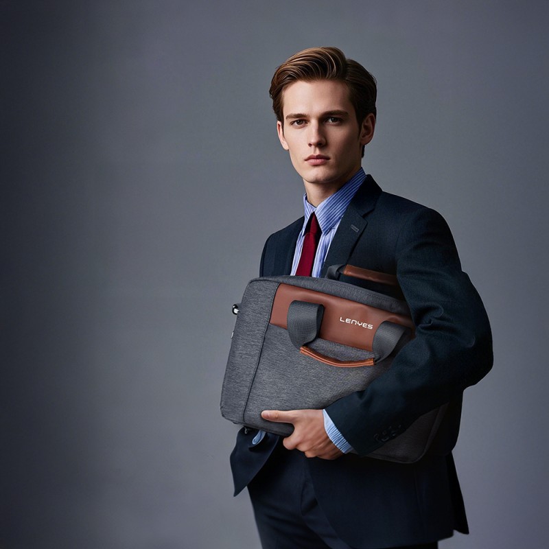 Bal-z Lenyes LB543 Su Geçirmez Polyester Kumaş Çıkarılabilir Omuz Askılı 13-14 inç Laptop Çantası