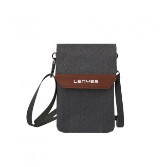 Lenyes LB546 Rambler Serisi Polyester Kumaş Su Geçirmez Mobil Aksesuar Çantası Lenyes LB546 Rambler Serisi Polyester Kumaş Su Geçirmez Mobil Aksesuar Çantası