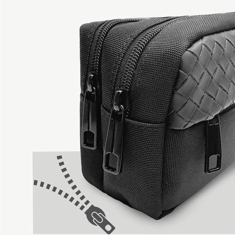 Bal-z Lenyes LB551 Voyagers Serisi 1200D Polyester Kumaş Bilek Askı Kayışlı Mobil Aksesuar Çantası