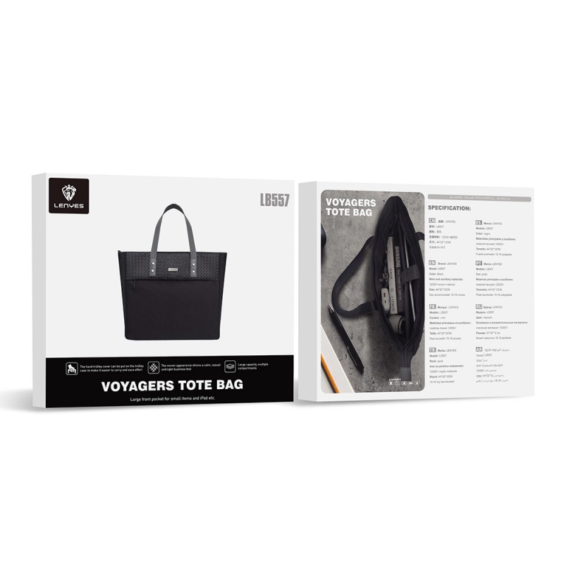 Bal-z Lenyes LB557 Voyagers Serisi 1200D Su Geçirmez Seyahat Çantası