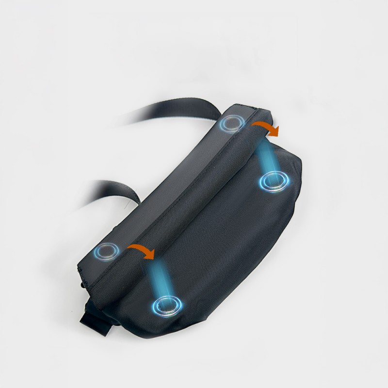 Bal-z Lenyes LB573 Creator Serisi Su Geçirmez Polyester Kumaş Ayarlanabilir Askılı Bel Çantası