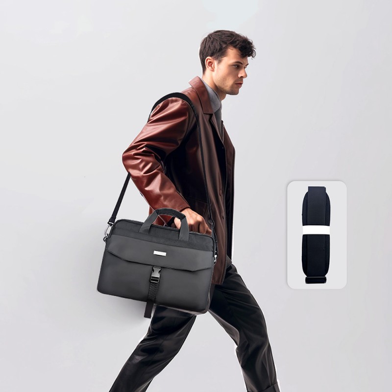 Bal-z Lenyes LB578 Creator Serisi Su Geçirmez Polyester Kumaş Bagaj ve Çıkarılabilir Omuz Askılı 15-16 inç Laptop Çantası