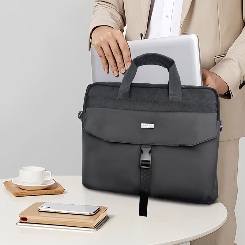 Bal-z Lenyes LB578 Creator Serisi Su Geçirmez Polyester Kumaş Bagaj ve Çıkarılabilir Omuz Askılı 15-16 inç Laptop Çantası