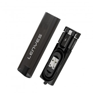 Lenyes LB605 5in1 Type-C to Type-C Kablolu 60W Çevirici Adaptör Seti Saklama Kutusu Lenyes LB605 5in1 Type-C to Type-C Kablolu 60W Çevirici Adaptör Seti Saklama Kutusu